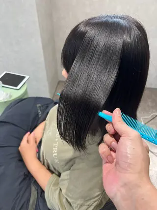 ミディアム 城 慎太郎のヘアスタイル