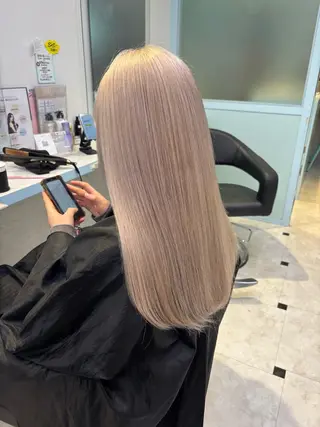 カラー うる艶モテ髪🪄⭐︎ 💗Manaka💗のヘアスタイル