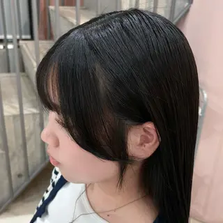 ロング カラー AOI🎀 顔周り カット/透明感カラーのマツエク・マツパデザイン