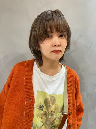 ショート カラー Basis 田口豪司のヘアスタイル