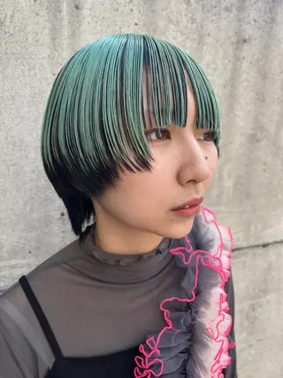 ショート 渋谷ショート、パーマ 美容師vain はるのヘアスタイル