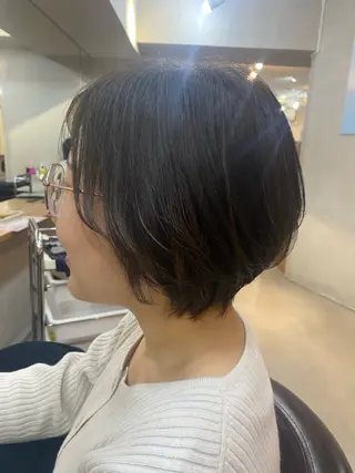 ショート 🫧透明感カラー🫧 佐野花苗[新宿]のヘアスタイル