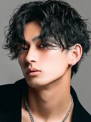 ショート パーマ NOVEL 富沢店のヘアスタイル