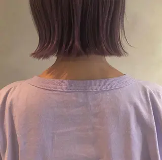 ミディアム カラー yajima Moemiのヘアスタイル