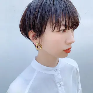 ショート カラー 中川 竜誠のヘアスタイル