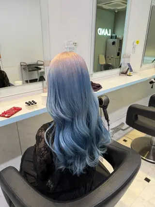 ロング カラー ブリーチカラー 🩵MIZUKIのヘアスタイル