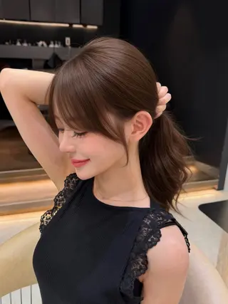 ロング 🫧髪質改善 講師🫧🍎幹細胞のヘアスタイル