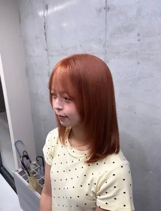ミディアム 為谷莉世/ハイトーン /大宮のヘアスタイル