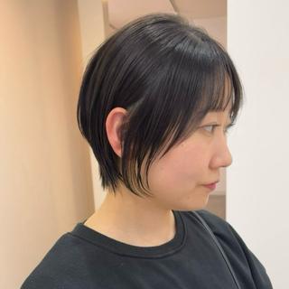 ショート カラー 内藤 陽平のヘアスタイル