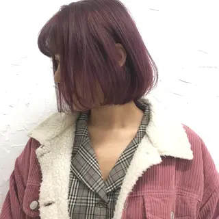 ショート カラー 脱!黒髪 ダブルカラー【上野】のヘアスタイル