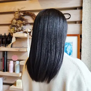 ロング カラー な ほのヘアスタイル