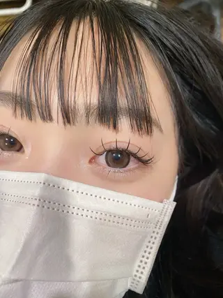 マツエク・マツパ AOI🎀 顔周り カット/透明感カラーのヘアスタイル
