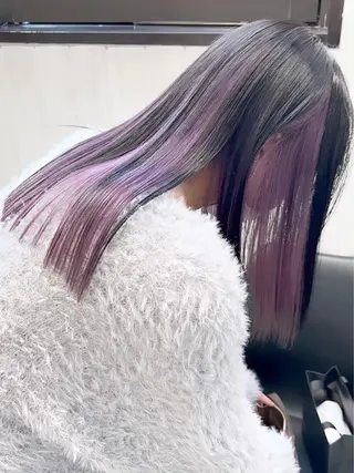 カラー ブリーチ/推しカラー Hanaのヘアスタイル