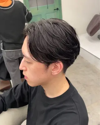 パーマ メンズ 🌱大人っぽさ🌱 ニュアンス/リョウガのヘアスタイル