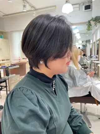 ミディアム 古川 暖人のヘアスタイル