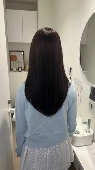 カラー 透明感×艶カラー🫧 SACHIKA💫のヘアスタイル