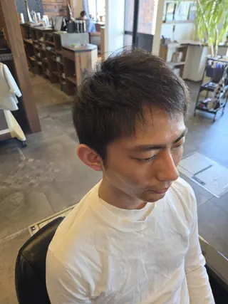 メンズ ショート 加賀美 優斗のヘアスタイル