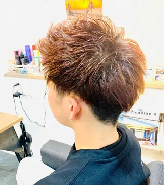カラー メンズ 向井 優汰のヘアスタイル