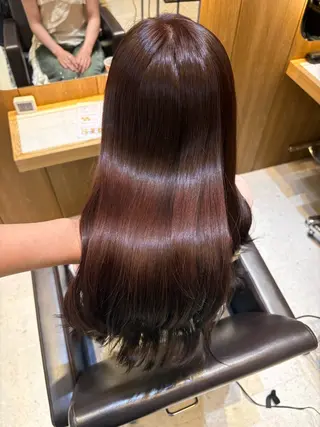 ロング カラー ❤️【暖色カラー】/ HARUKA🍒❤️のヘアスタイル