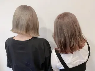 ミディアム カラー ヘアアレンジ ダメージレスサロン✨ kayo🌱のヘアスタイル