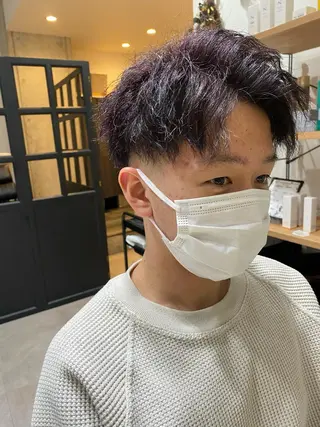 カラー パーマ メンズ 似合う髪型見つけます AYAKAのヘアスタイル