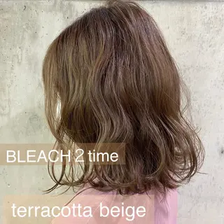 ミディアム 舟橋 りんかのヘアスタイル