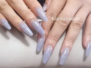 ネイル kao nail マグネット/長さだしのネイルデザイン