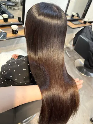 セミロング 🫧透明感カラー/ エクステ🫧アサミ️のヘアスタイル