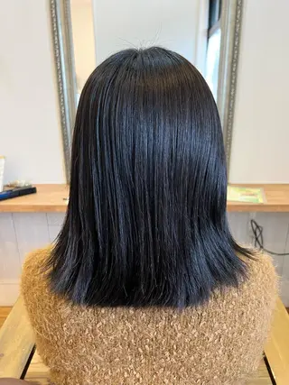 ミディアム 🐰ハイトーンカラー 畠山　渡🐰のヘアスタイル