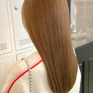 ロング カラー 顔まわりカット✨艶髪 ✨髪質改善✨伴響佳のヘアスタイル
