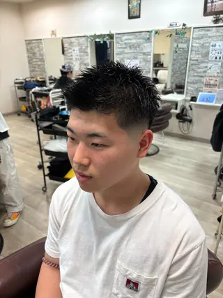 ショート メンズ 後藤 一孝のヘアスタイル