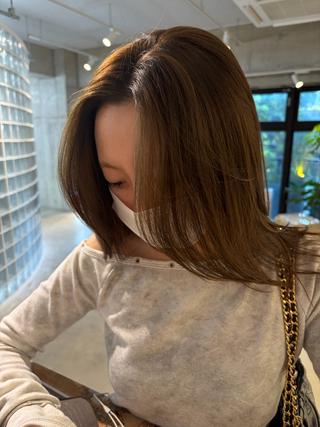 カラー 日住 風香のヘアスタイル