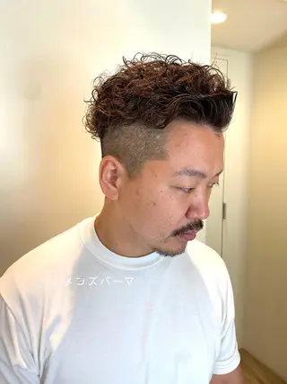 メンズ CASANE 大橋康智のヘアスタイル