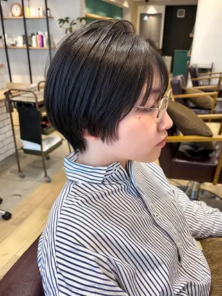 ショート カラー 💐メンズ特化× パーマ💐早坂駆留のヘアスタイル