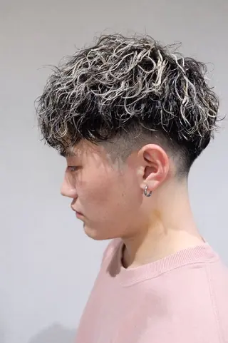 メンズ 藤岡 かいのヘアスタイル