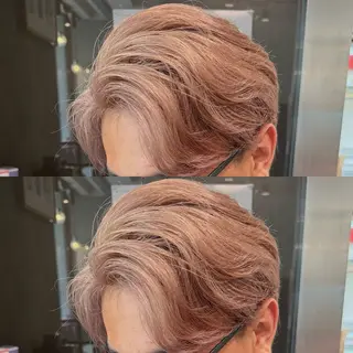 カラー メンズ 似合わせ 鈴木俊輔のヘアスタイル