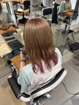 セミロング かとう きりん🎀🪽のヘアスタイル