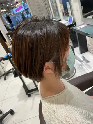 ショート 福島 望のヘアスタイル