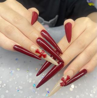 ネイル ハイネイル 自宅サロンのネイルデザイン