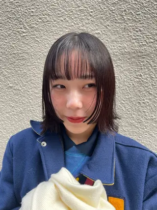 ロング カラー パーマ ヘアアレンジ ERINA/レイヤー /尼崎のヘアスタイル