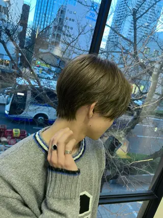 ショート カラー メンズ 似合わせレイヤー✄﻿ ヨシノ マサキのヘアスタイル