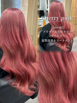 ロング カラー ヘアアレンジ ダメージレスカラー 🩵HIYO🩵のヘアスタイル