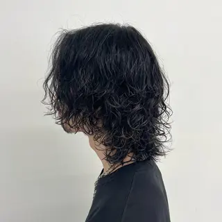 メンズ 柏メンズパーマ特化 蛯谷 晃裕のヘアスタイル