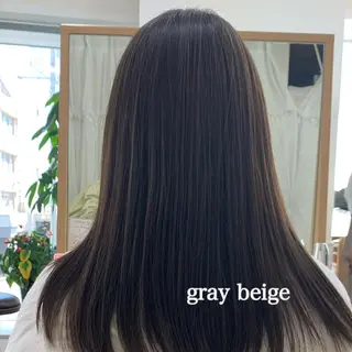 ミディアム カラー パーマ ヘアアレンジ メンズ キッズ ネイル マツエク・マツパ レイヤーカット/ 巻ける縮毛矯正のヘアスタイル