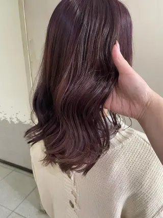 セミロング 吉村 夏椰のヘアスタイル