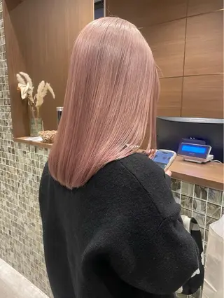 カラー 坂口 華のヘアスタイル
