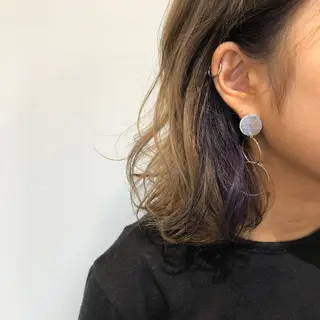 カラー 中村 彩音のヘアスタイル