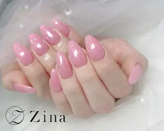 ミディアム 自爪育成/zina/ KIMIのネイルデザイン