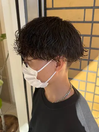 ショート メンズパーマ特化/ むらたのヘアスタイル