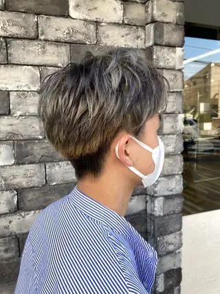 ショート カラー メンズ ✂️似合わせの魔術師 石田一樹✂️のヘアスタイル